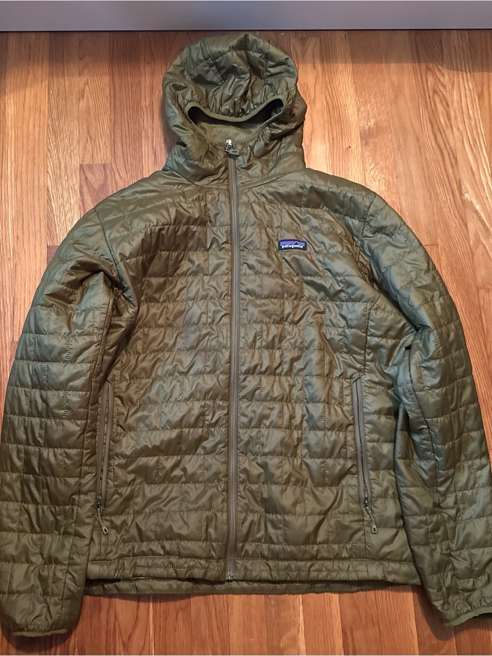 Patagonia Nano Puff Hoody Jacket Men’s XL Green